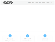 Tablet Screenshot of playfo.com